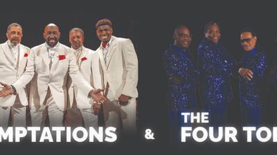 Secure Your Tickets for The Temptations and The Four Tops Here!