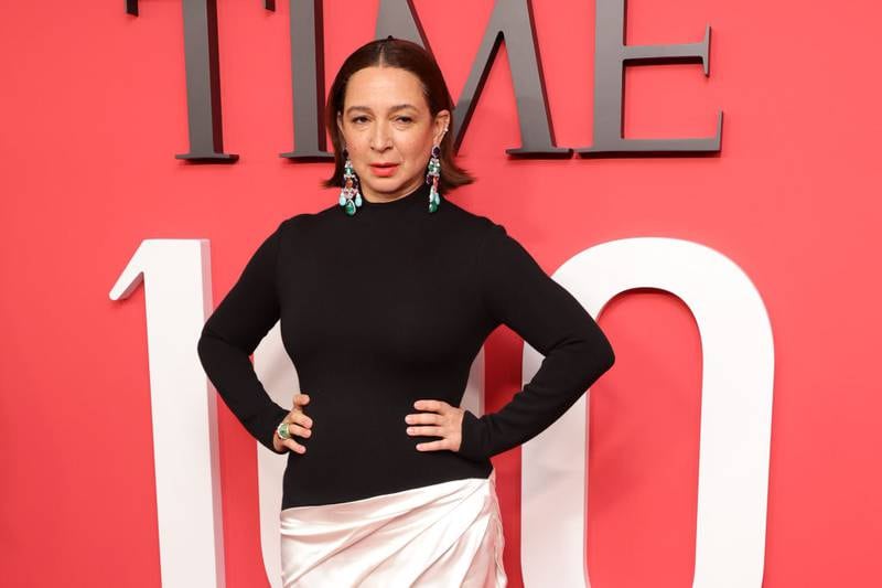 NEW YORK, NEW YORK - APRIL 25: Maya Rudolph attends the 2024 Time100 Gala at Jazz at Lincoln Center on April 25, 2024 in New York City.  (Photo by Michael Loccisano/Getty Images)
